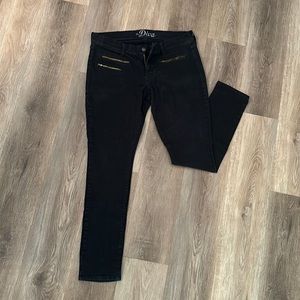 Old Navy diva black skinny jeans
